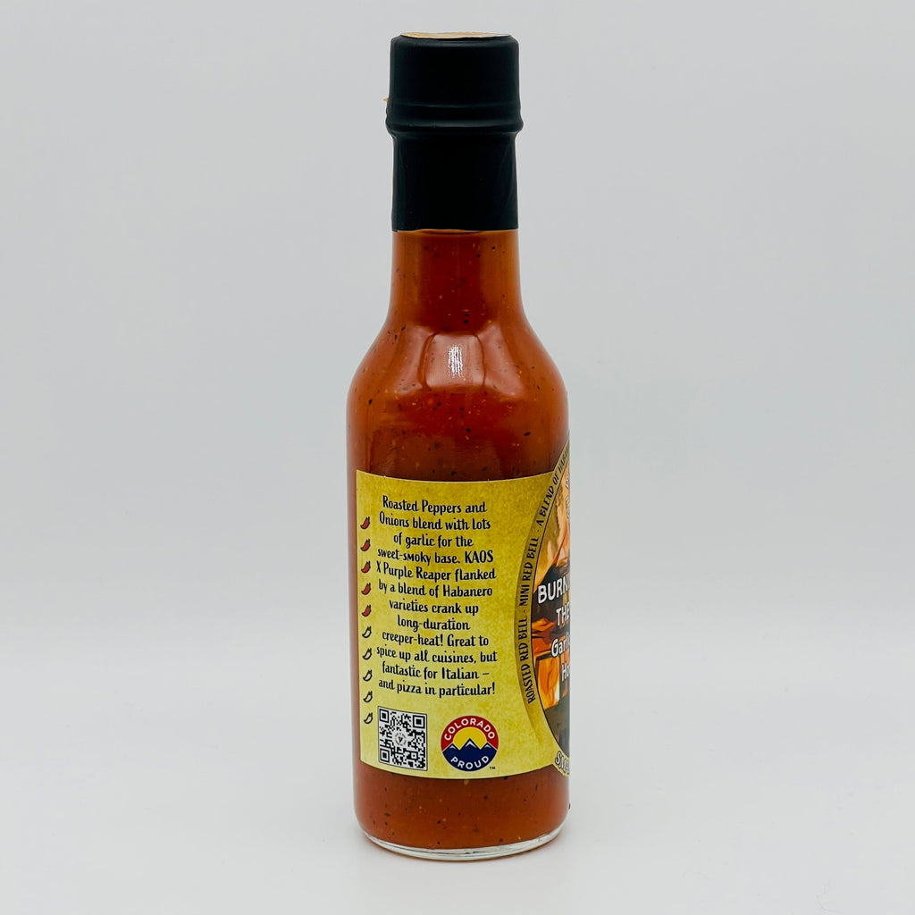 Burning Down the House Garlic Roasted Hot Sauce