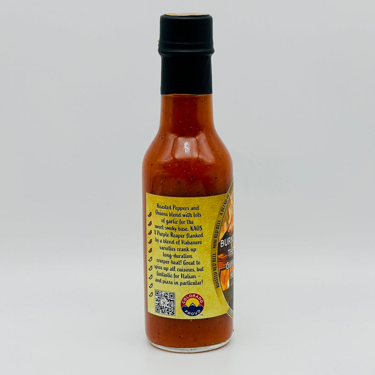 Burning Down the House Garlic Roasted Hot Sauce