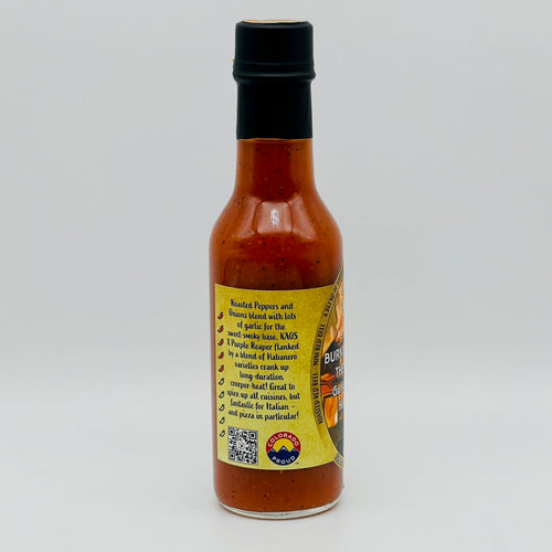 Burning Down the House Garlic Roasted Hot Sauce