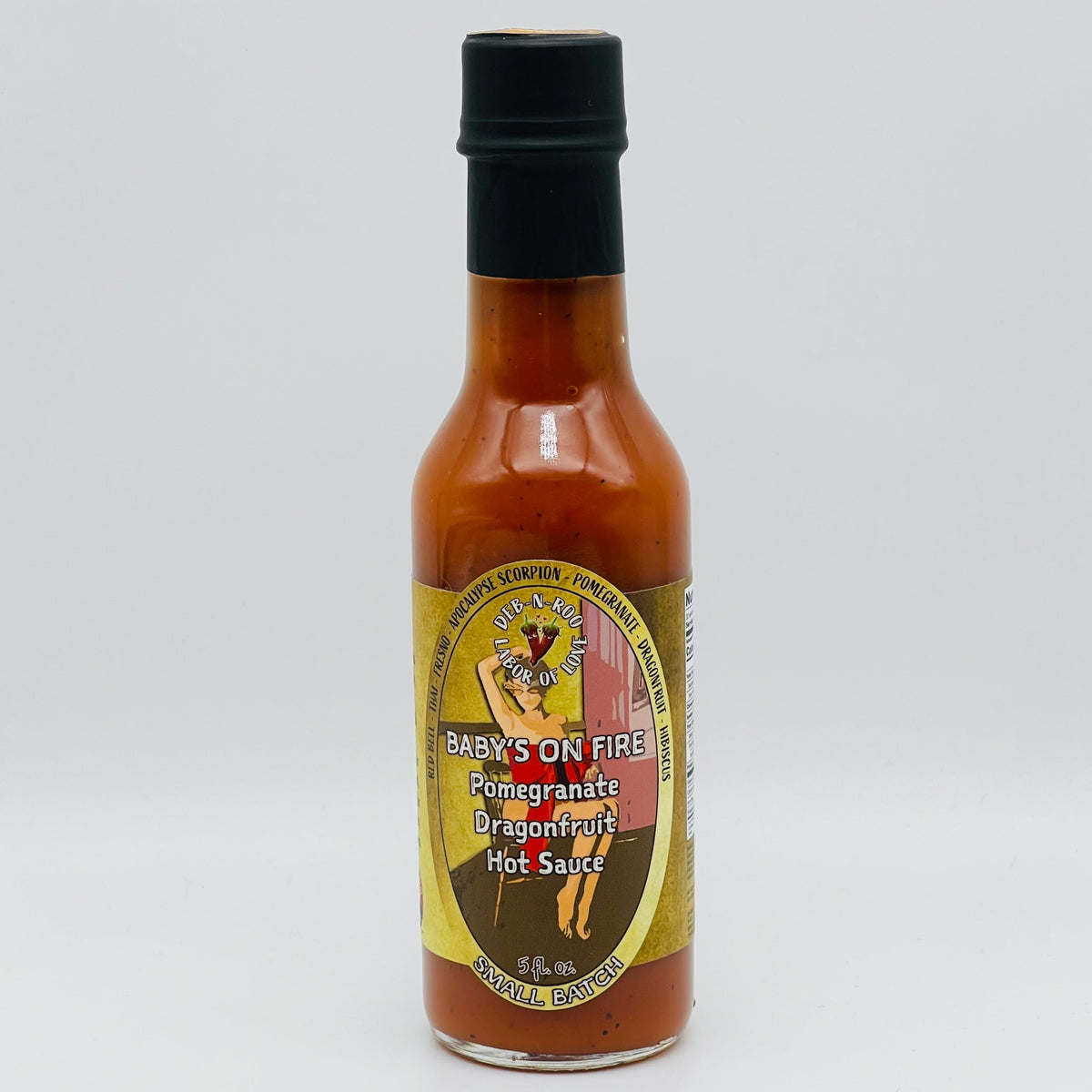 Baby's On Fire Pomegranate Dragonfruit Hot Sauce