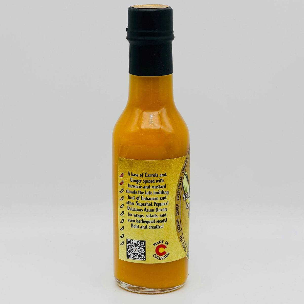 Yellow Rabbit Carrot-Ginger Hot Sauce
