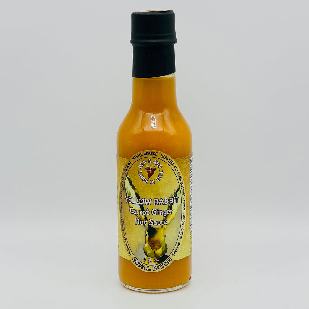 Yellow Rabbit Carrot-Ginger Hot Sauce
