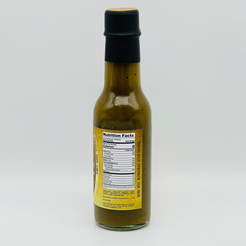 Roast It Big Roasted Jalapeno Poblano Tomatillo Hot Sauce