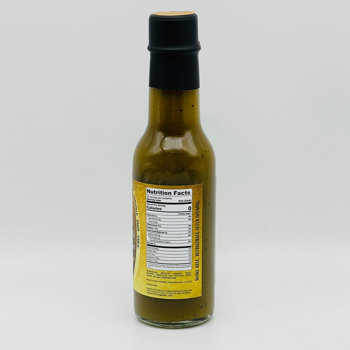 Roast It Big Roasted Jalapeno Poblano Tomatillo Hot Sauce