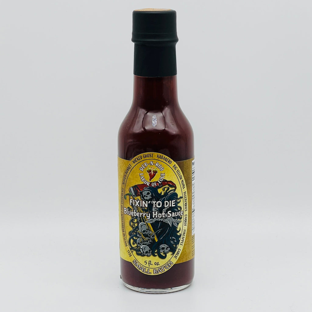 Fixin To Die Wild Blueberry Hot Sauce