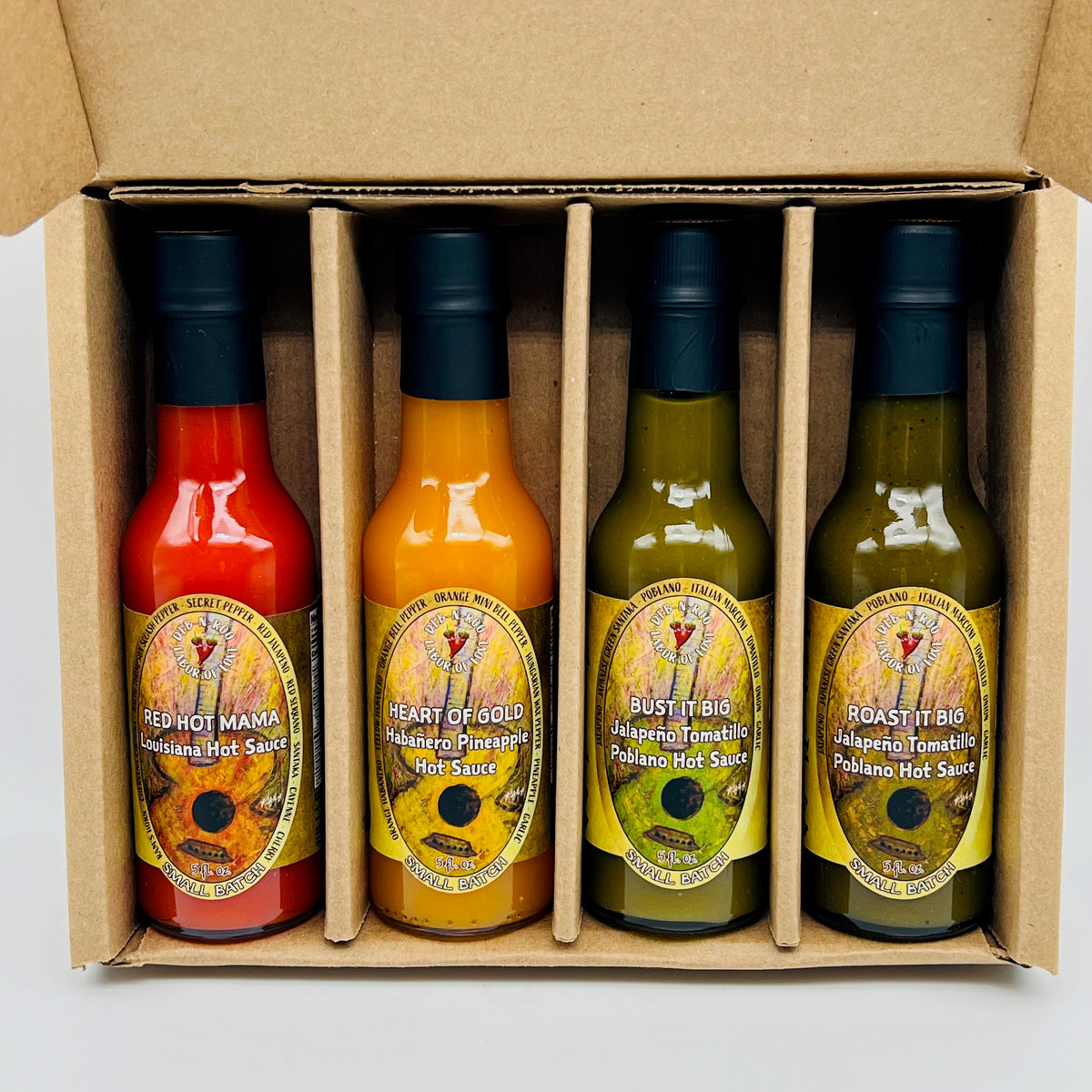 Classic Guitar 4-Pack Gift Box